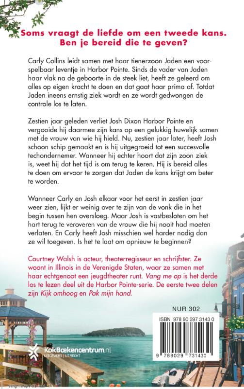 Achterkant van Vang me op