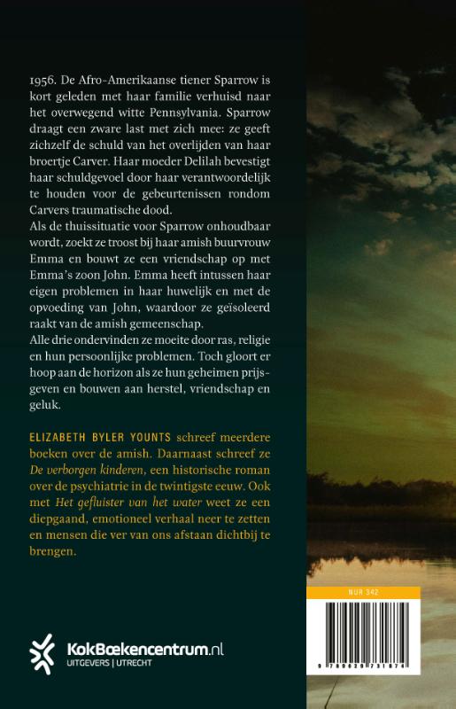 Achterkant van Het gefluister van het water