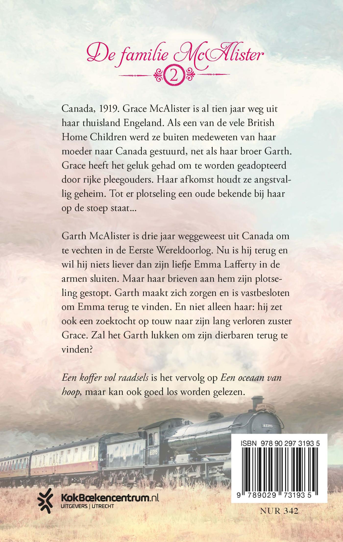 Achterkant van Een koffer vol raadsels
