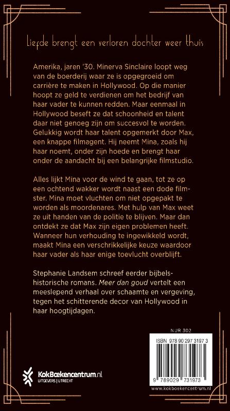 Achterkant van Meer dan goud