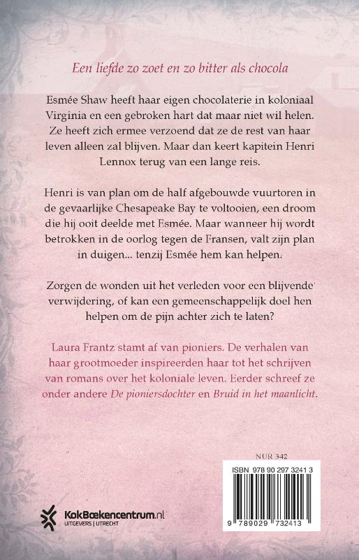 Achterkant van Het hart van de chocolaterie