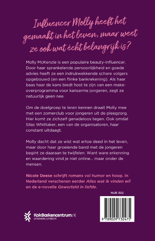 Achterkant van Door jouw ogen