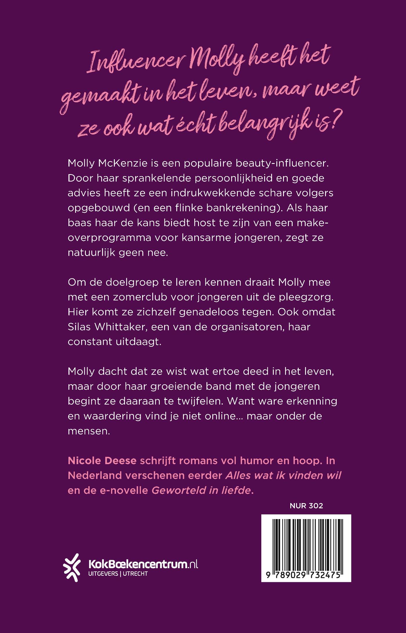 Achterkant van Door jouw ogen