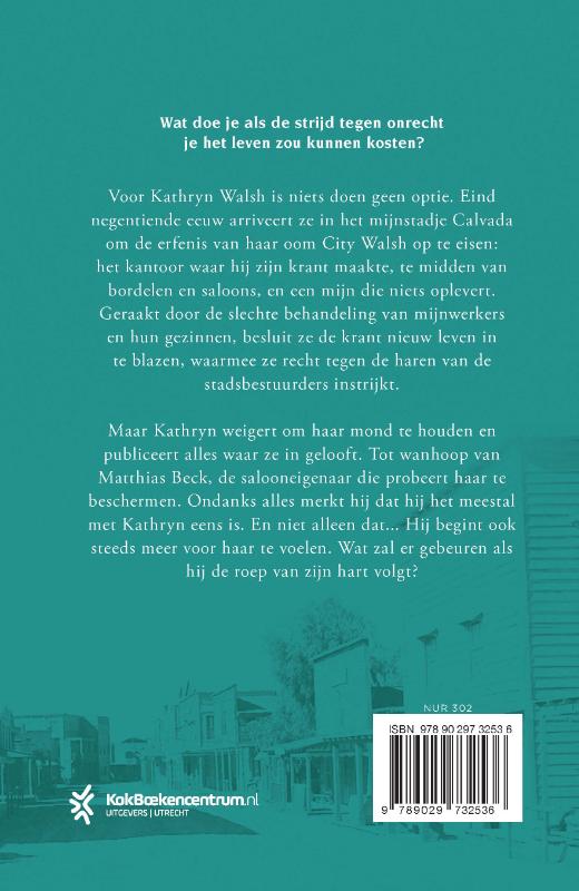 Achterkant van De stem van een vrouw