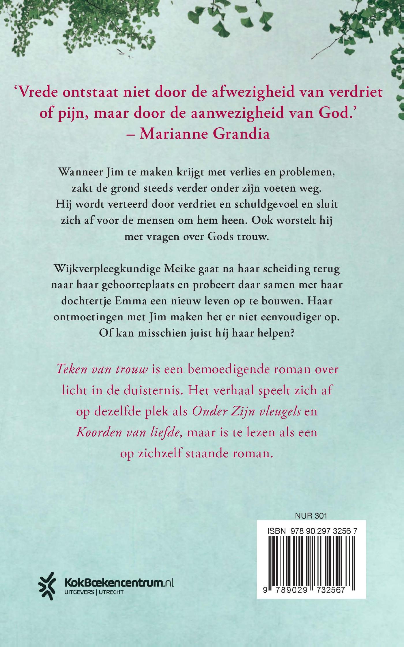 Achterkant van Teken van trouw