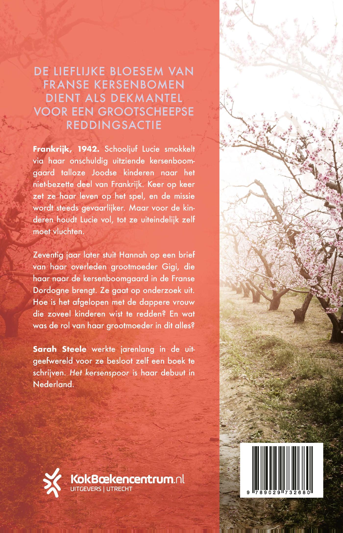 Achterkant van Het kersenspoor