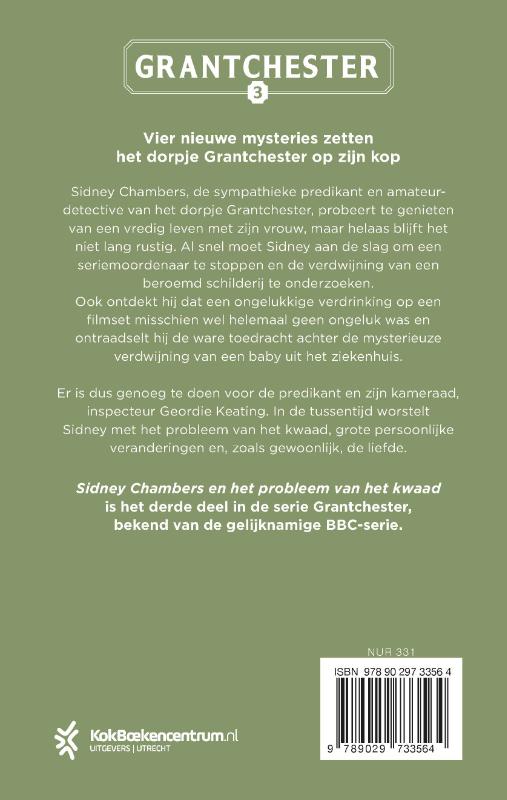 Achterkant van Sidney Chambers en het probleem van het kwaad