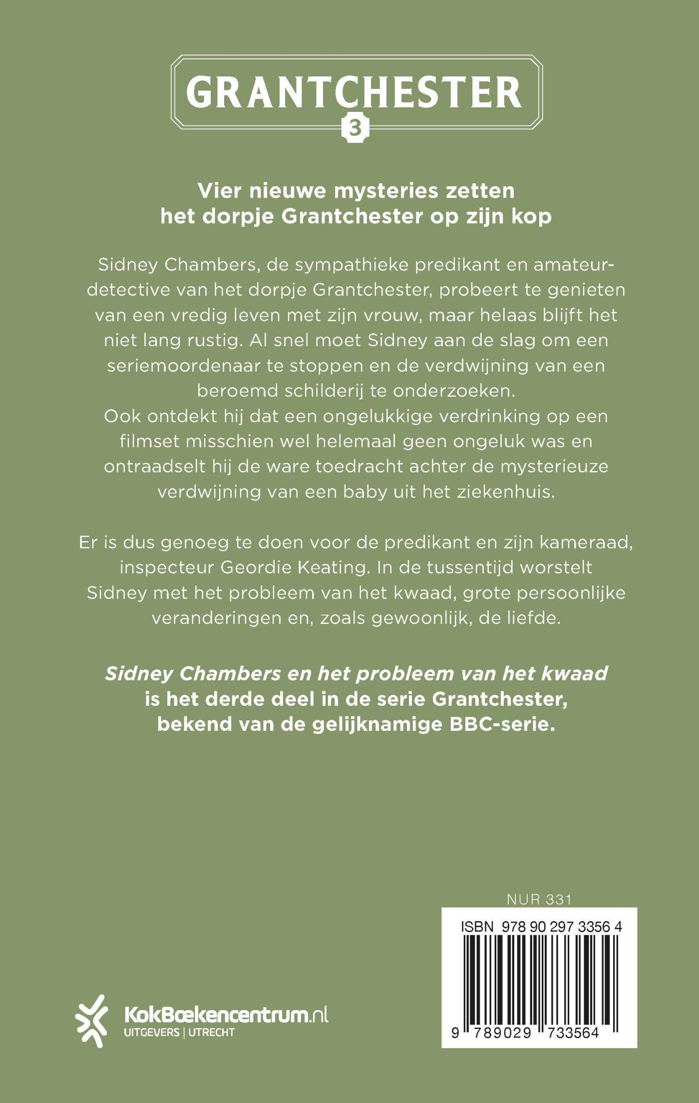 Achterkant van Sidney Chambers en het probleem van het kwaad