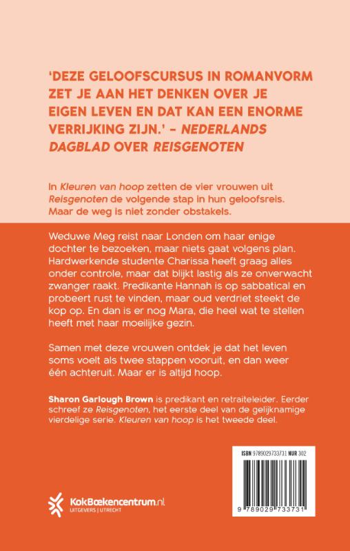Achterkant van Kleuren van hoop
