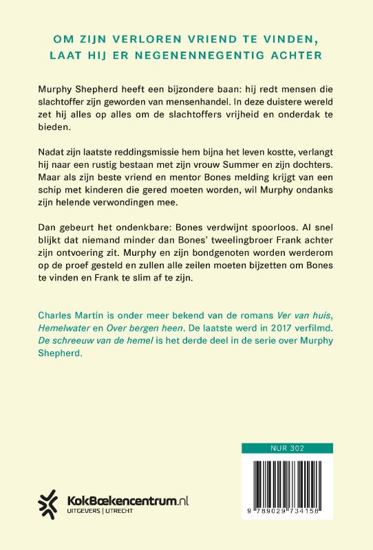 Achterkant van De schreeuw van de hemel