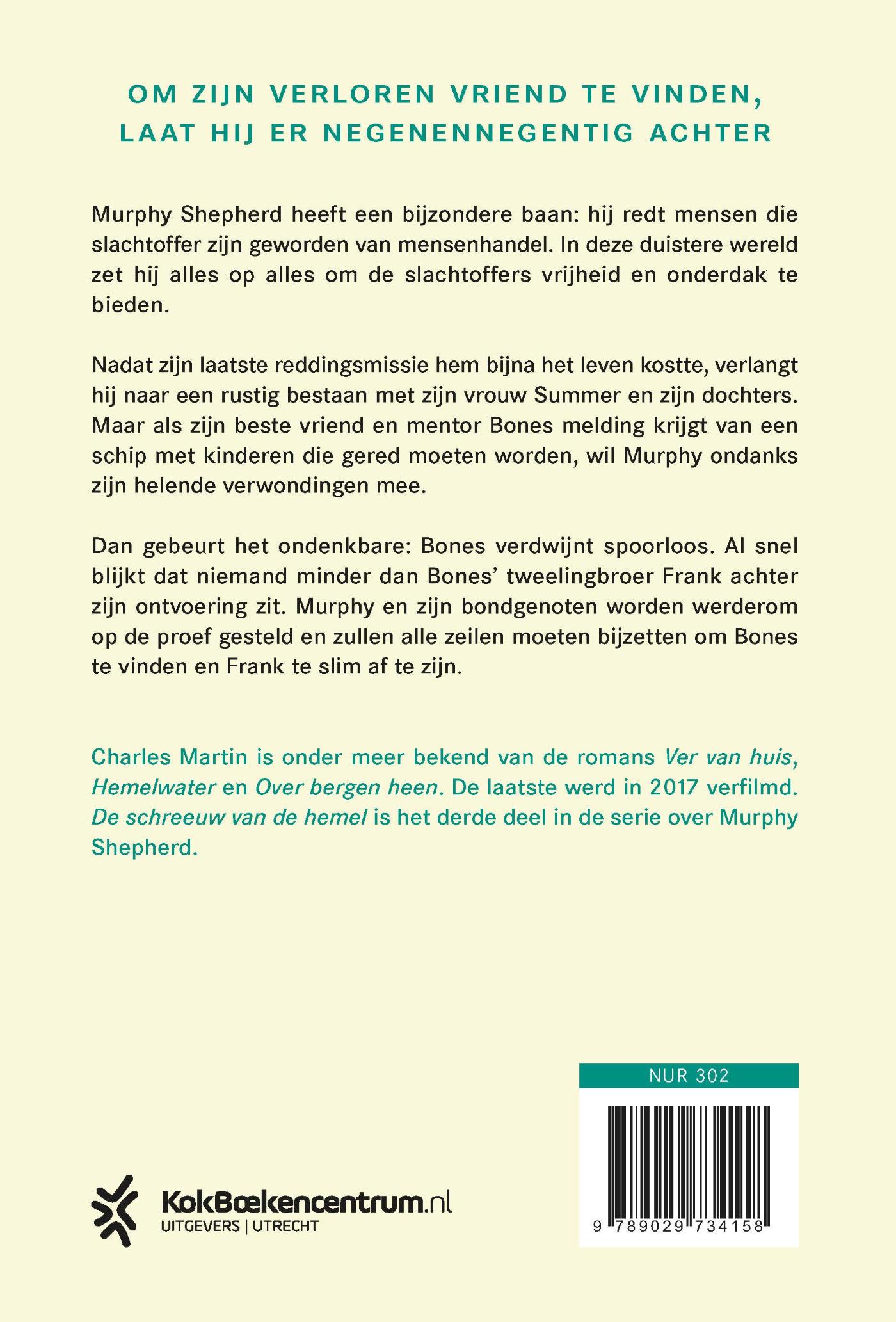 Achterkant van De schreeuw van de hemel