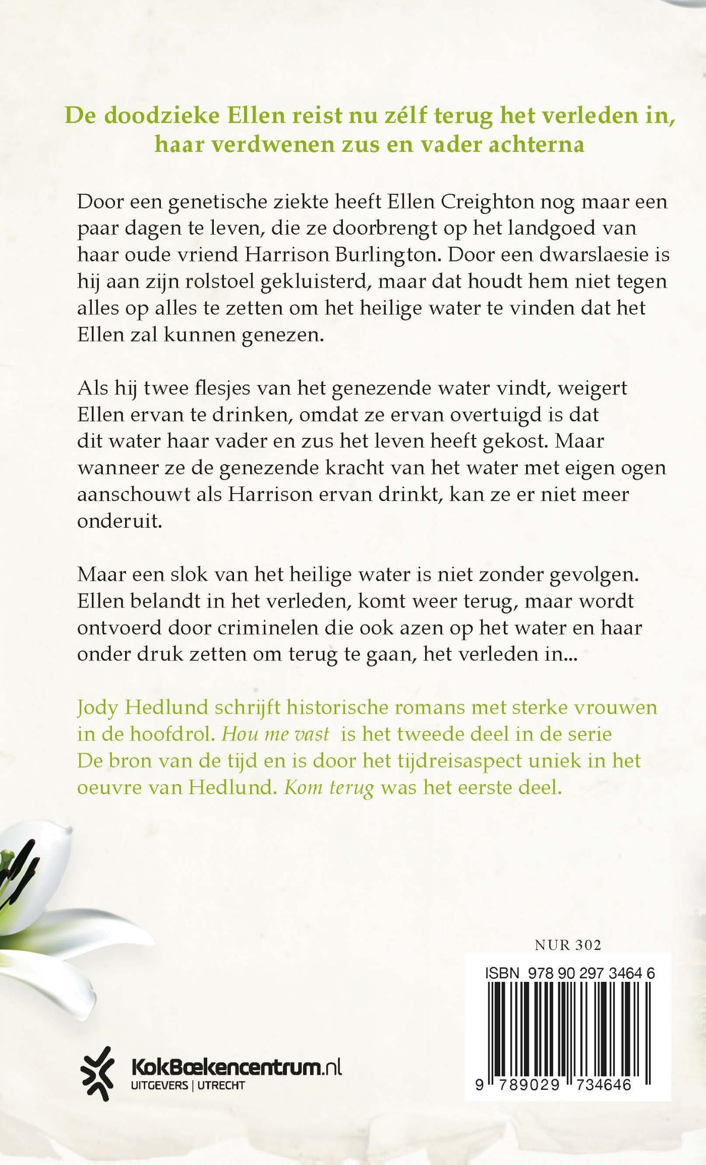 Achterkant van Hou me vast