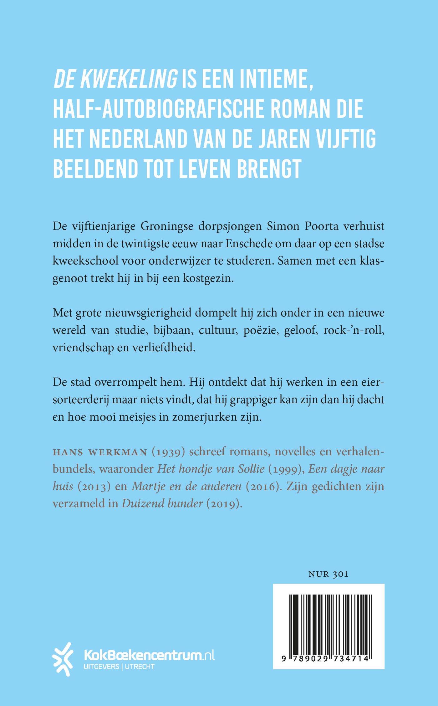 Achterkant van De kwekeling