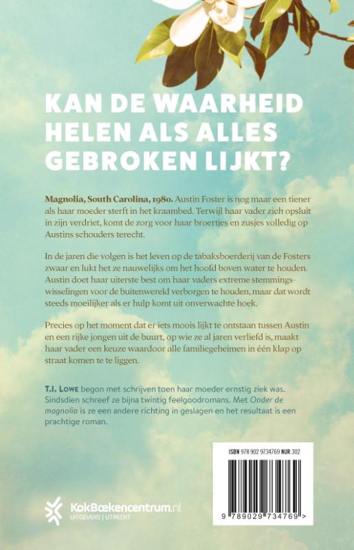 Achterkant van Onder de magnolia