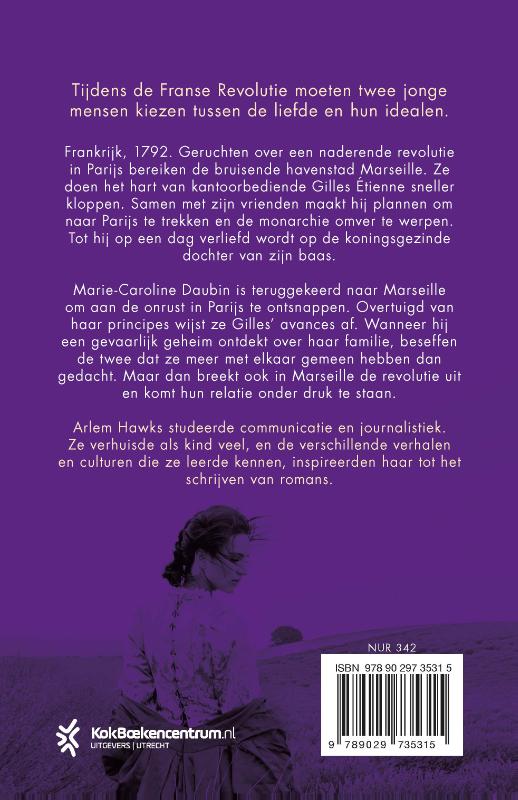 Achterkant van Het geheim van de lavendel