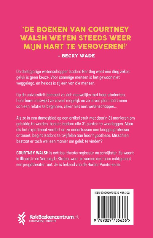 Achterkant van Het geluksexperiment