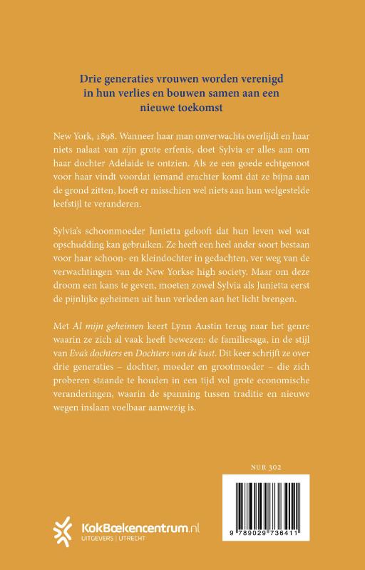 Achterkant van Al mijn geheimen