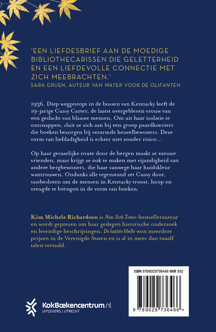Achterkant van De laatste libelle