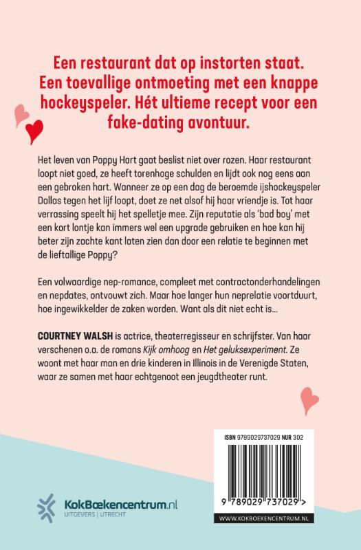 Achterkant van Het spontane liefdescontract