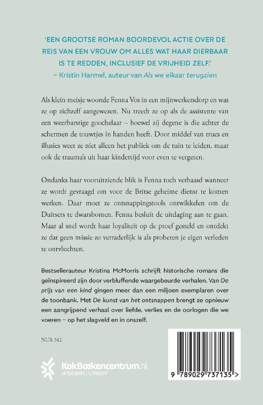 Achterkant van De kunst van het ontsnappen