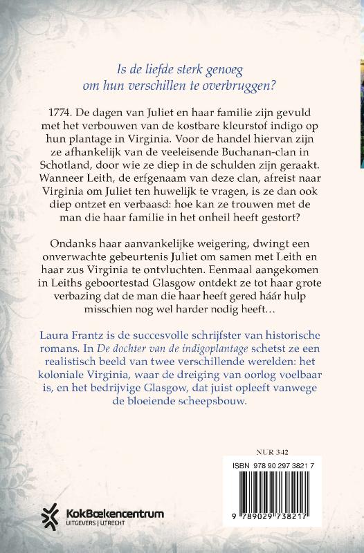 Achterkant van De dochter van de indigoplantage