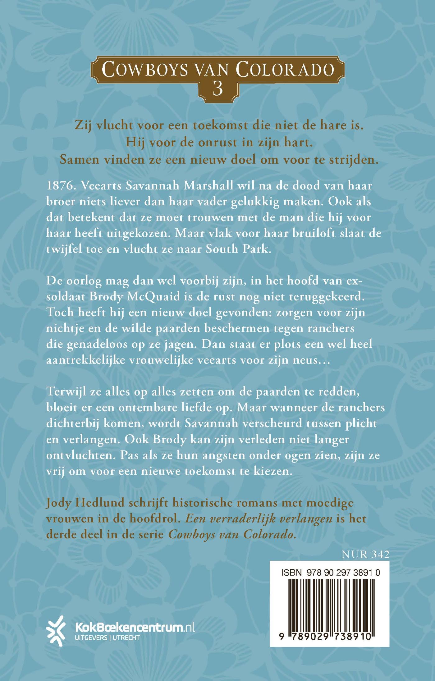 Achterkant van Een verraderlijk verlangen