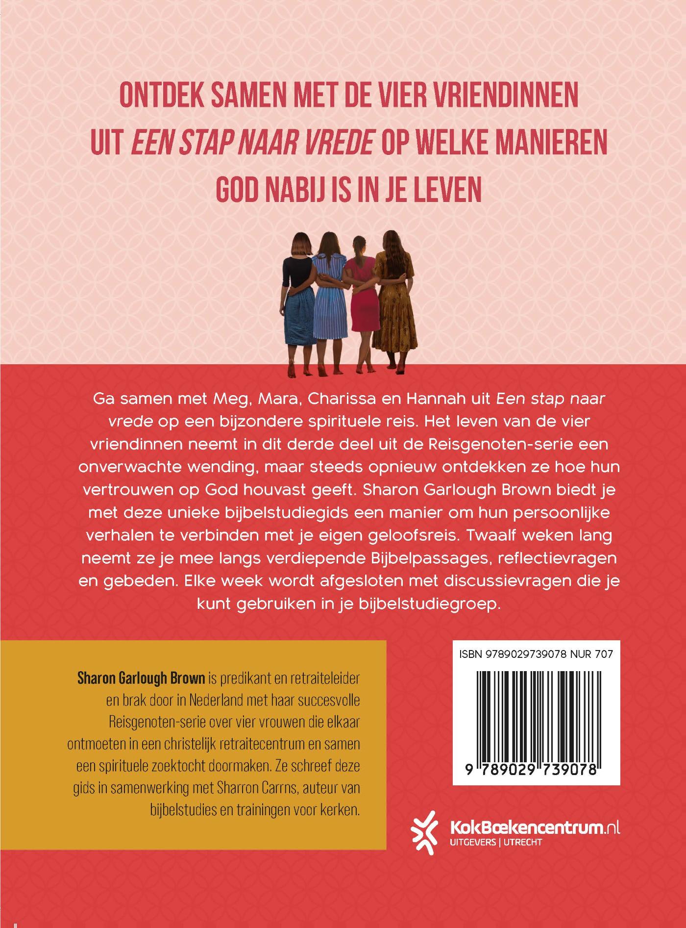 Achterkant van Een stap naar vrede: bijbelstudiegids