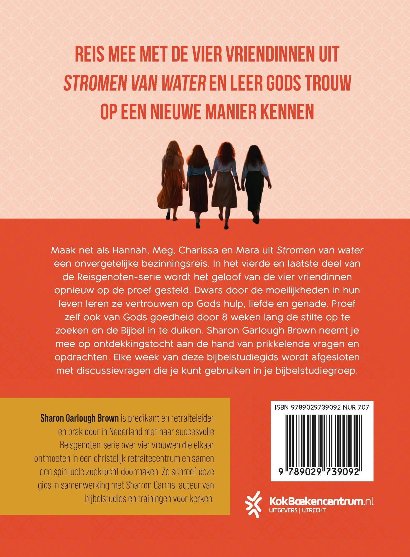 Achterkant van Stromen van water: bijbelstudiegids