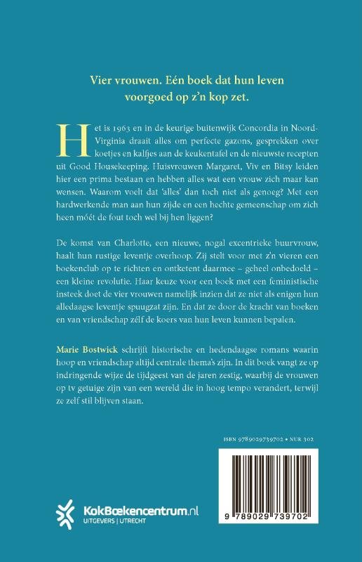 Achterkant van De boekenclub voor dwarse huisvrouwen