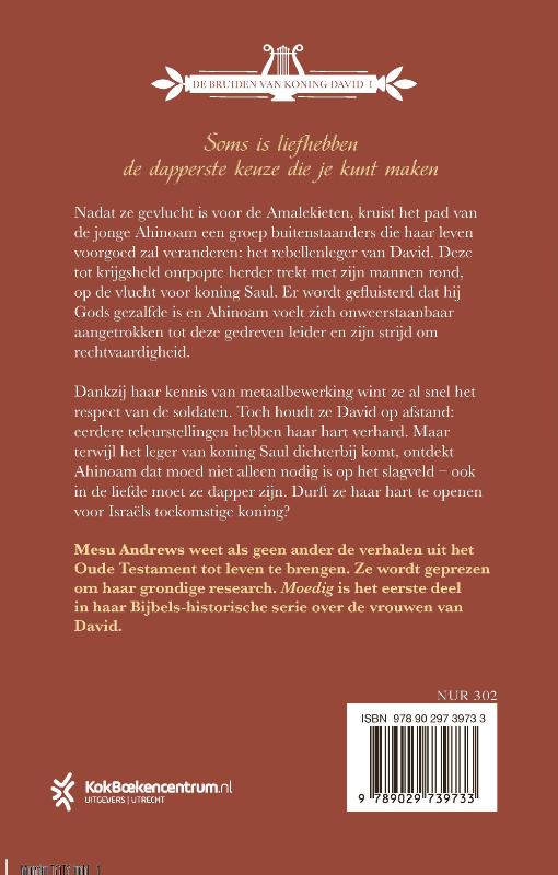 Achterkant van Moedig