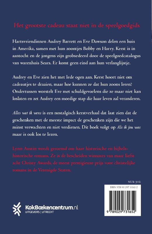 Achterkant van Alles wat ik wens