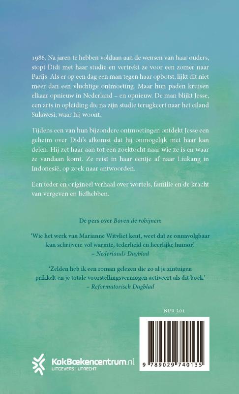 Achterkant van Zee van smaragd