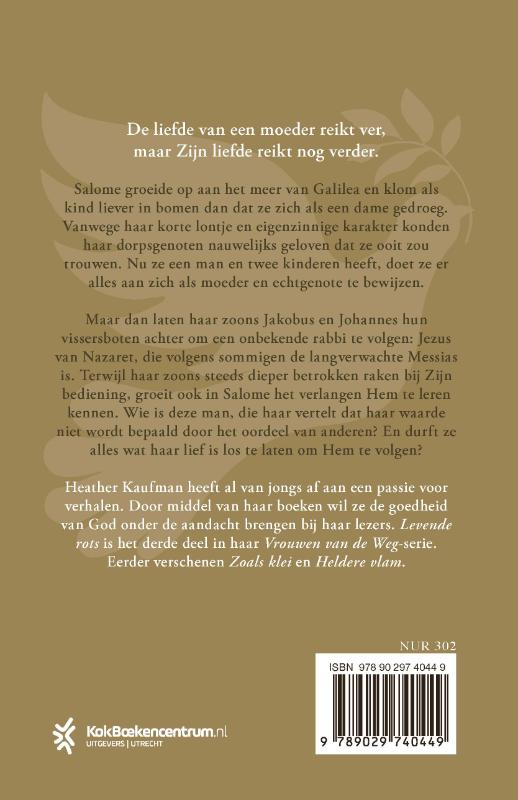 Achterkant van Levende rots