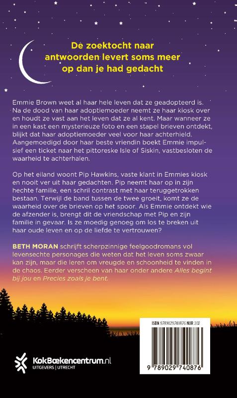 Achterkant van Het eiland tussen jou en mij