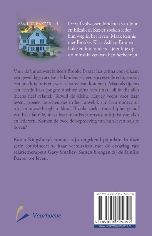 Achterkant van Als geen ander - Familie Baxter 4