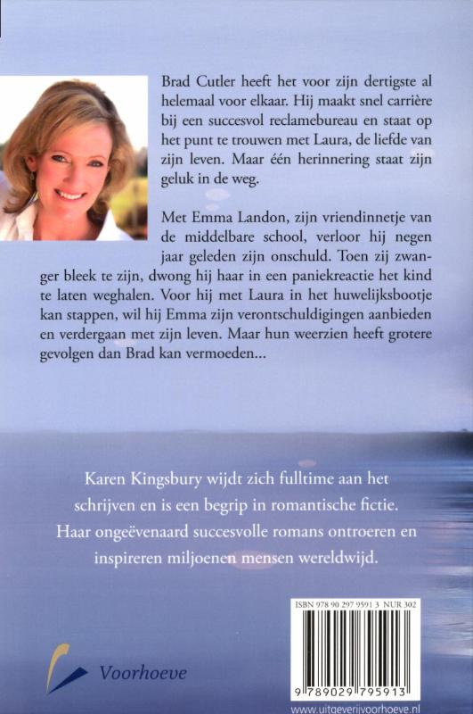Achterkant van Twee tinten blauw