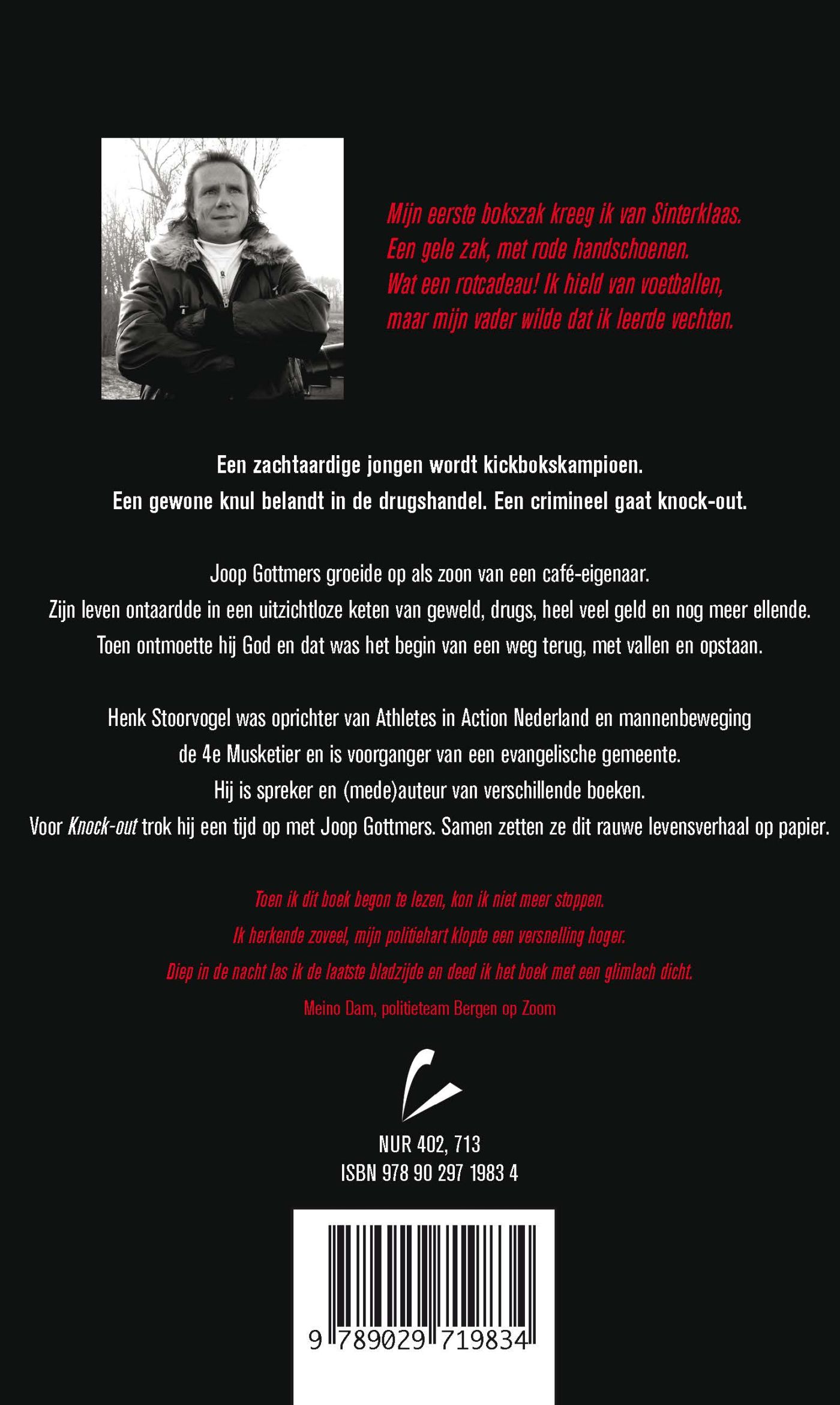 Achterkant van Knock out