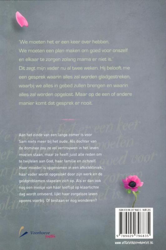 Achterkant van Opeens voorbij