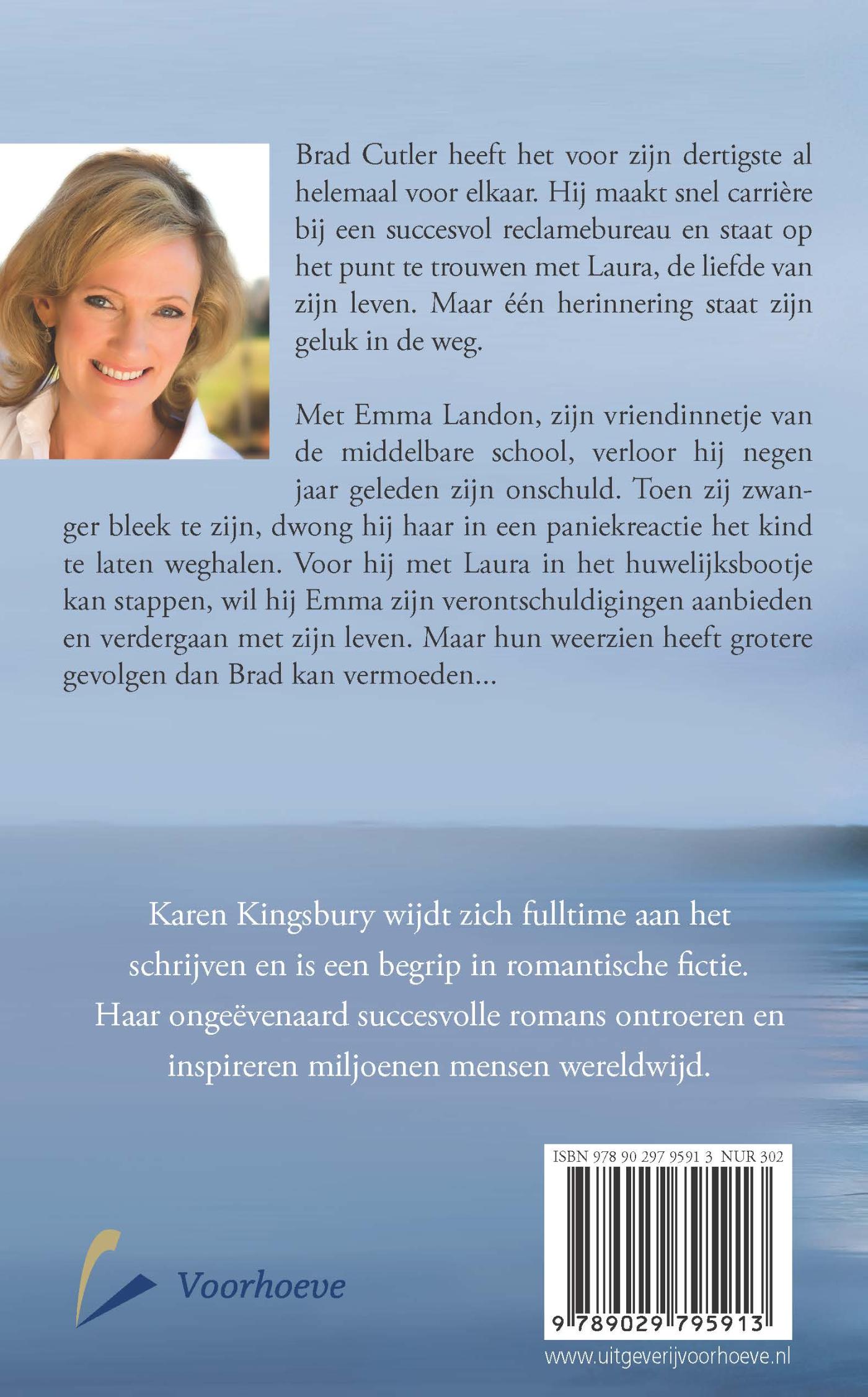 Achterkant van Twee tinten blauw