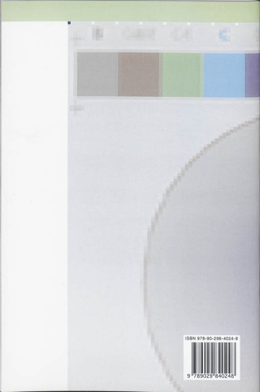 Achterkant van Leerboek