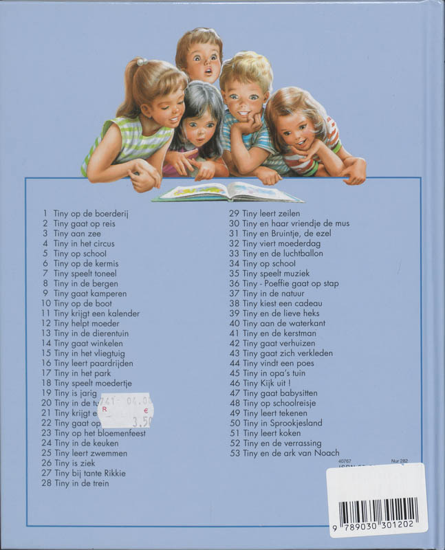 Achterkant van Tiny, kijk uit!