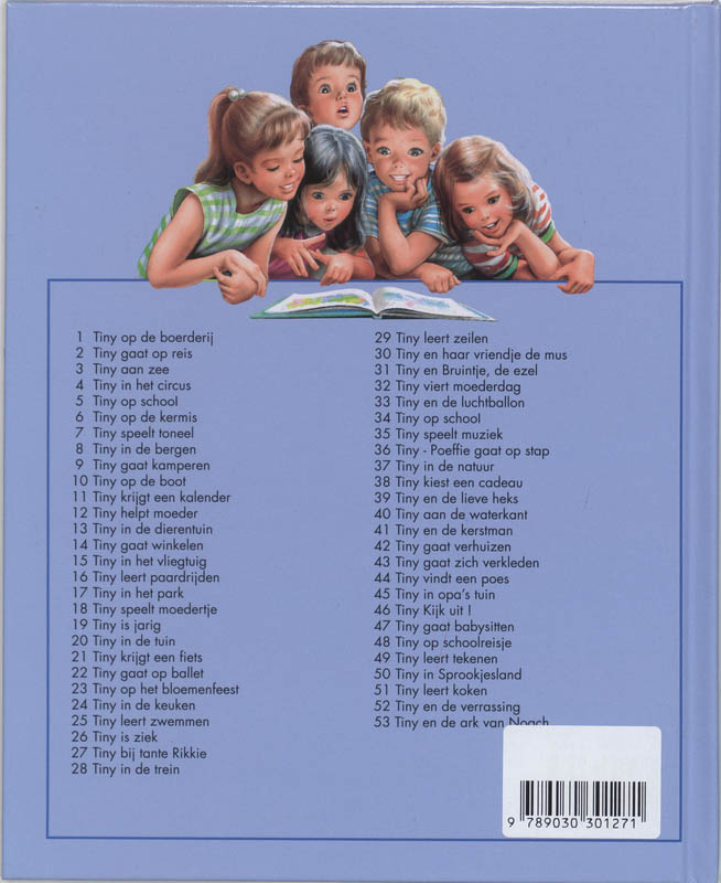 Achterkant van Tiny en de ark van Noach