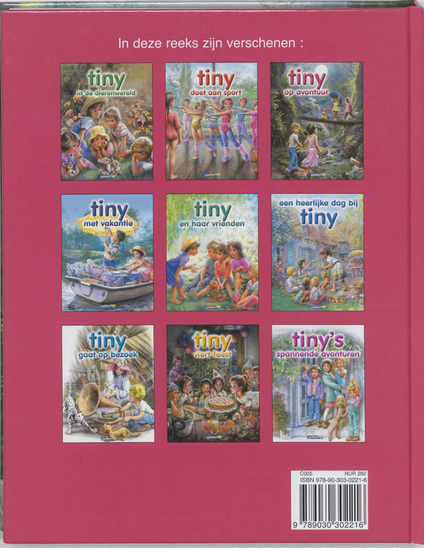 Achterkant van Tiny op avontuur