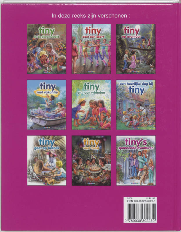 Achterkant van Tiny's spannende avonturen