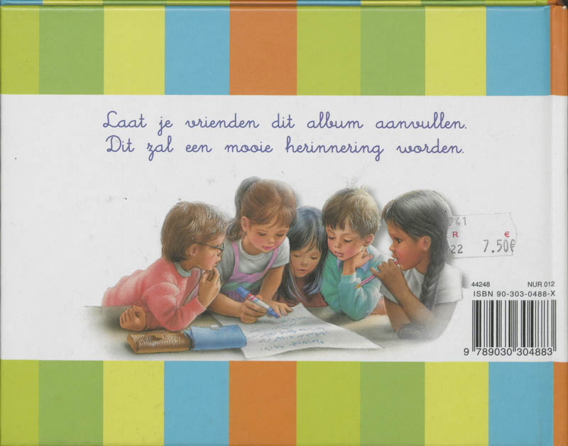 Achterkant van Mijn klasgenootjes