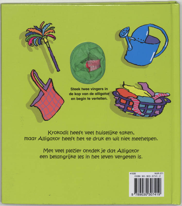 Achterkant van Tot Later, Alligator