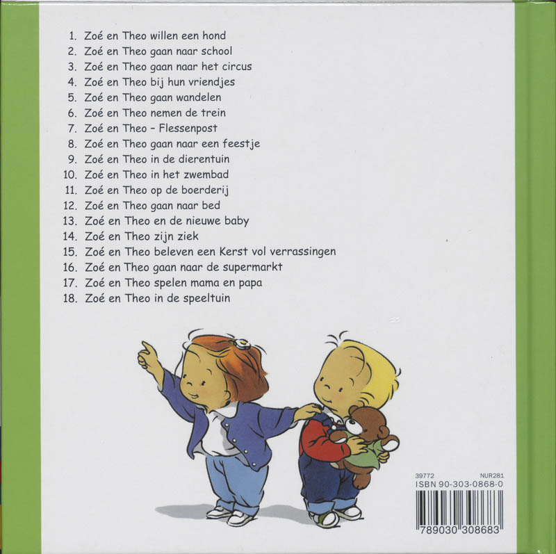 Achterkant van In de speeltuin