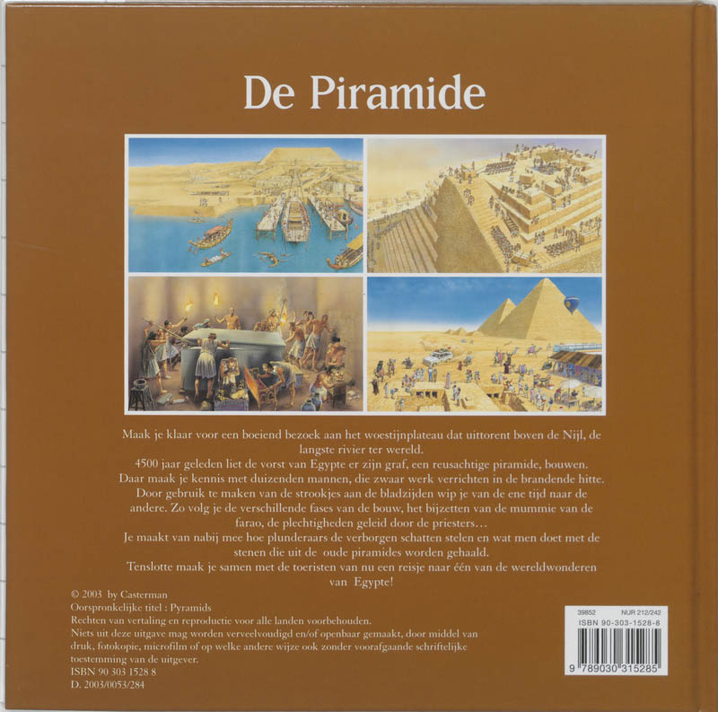 Achterkant van De piramide