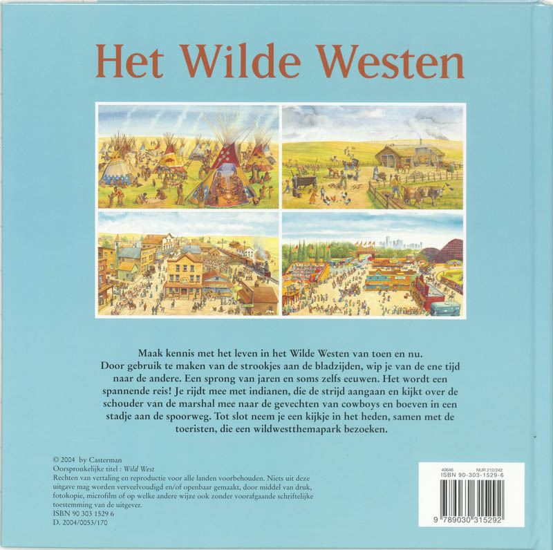 Achterkant van Het Wilde Westen