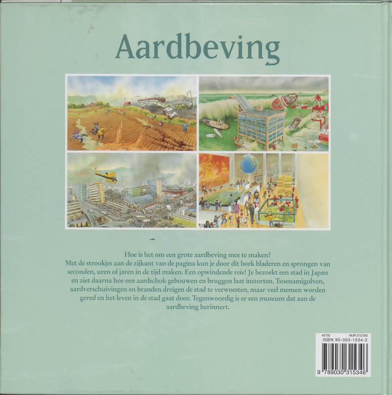 Achterkant van Aardbeving